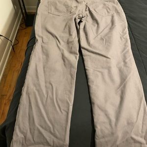Women’s size 16 blue mountain flannel-lined work pants